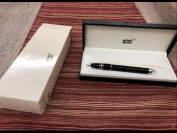 MONTBLANC  Black and Silver -  Year 2023  Ballpoint Pen