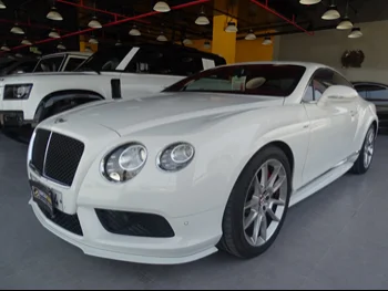 Bentley  Continental  GT  2015  Automatic  80,000 Km  8 Cylinder  All Wheel Drive (AWD)  Coupe / Sport  White  With Warranty