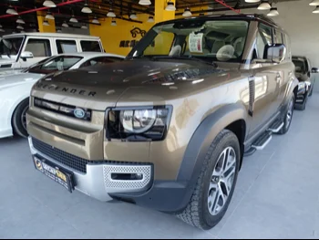 Land Rover  Defender  2020  Automatic  57,000 Km  6 Cylinder  Four Wheel Drive (4WD)  SUV  Brown  With Warranty
