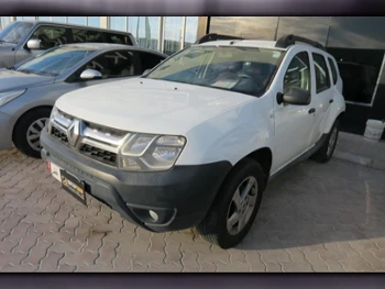 Renault  Duster  2018  Automatic  159,000 Km  4 Cylinder  Front Wheel Drive (FWD)  SUV  White